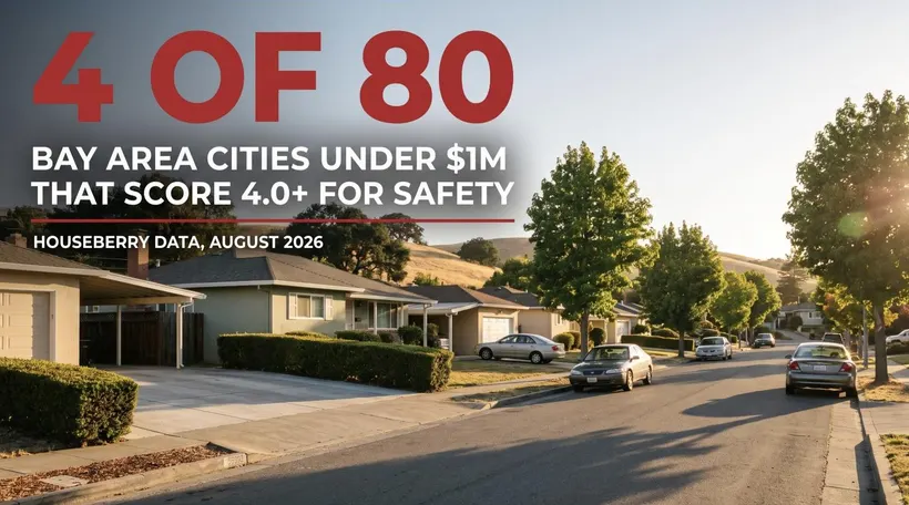 Cheapest Bay Area Places to Live That Are Actually Safe