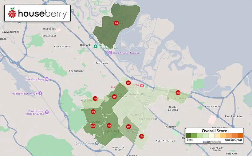 Discover the Top 10 Neighborhoods in Redwood City