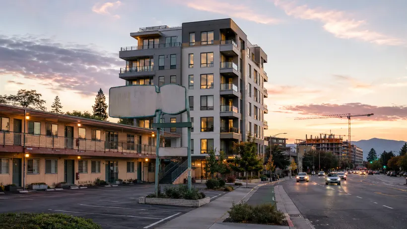 El Camino Real Is Becoming Palo Alto%27s Apartment Corridor
